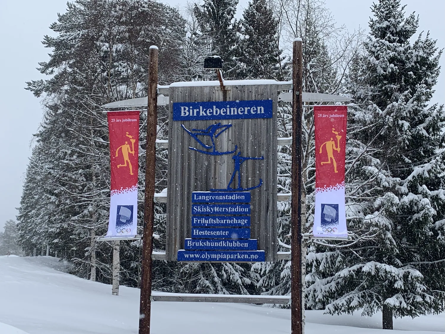 Sign at Birkebeineren