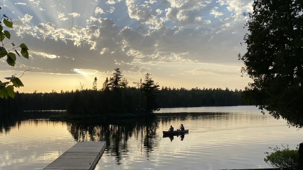 Arriving back at the Sawbill dock after a day in the BWCAW.